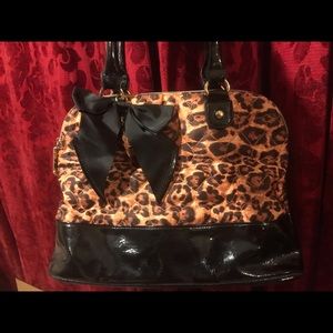 Betsy’s Johnson Leopard Print Handbag